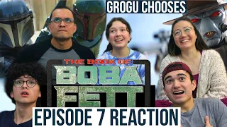 The BOOK OF BOBA FETT 1x7 FINALE Reaction! | Episode 7 | “In the Name of Honor” | Grogu Chooses