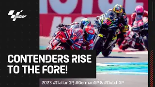 Thrills aplenty in the June triple header! 🔥  | 2023 #ItalianGP, #GermanGP & #DutchGP REWIND