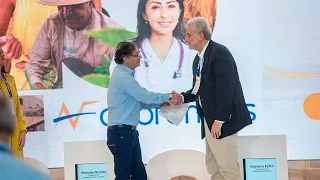 Presidente Gustavo Petro durante el Congreso Asofondos 2023, en Cartagena - 28 de abril de 2023