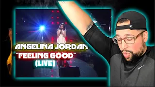 FIRST TIME LISTENING z| Angelina Jordan (10 Year Old) - Feeling Good | THIS GIRL IS INCREDIBLE