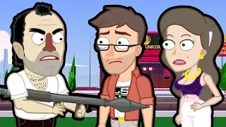 TREVOR & THE SATELLITES | GTA Parody Animation | GTA Crew