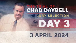 LIVE: Chad Daybell trial | Jury selection day 3: PART 1