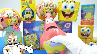 Squishy Spongebob Squarepants Toys Unboxing | Food Figures , Lego , Mystery Box