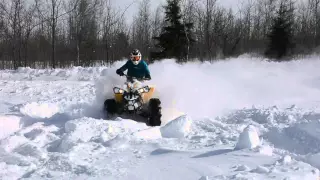 Can-am Renegade - After the storm/Deep snow/Powder