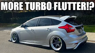 DELETING THE BOV ON MY BIG TURBO FOCUS ST! | TURBO NOISES