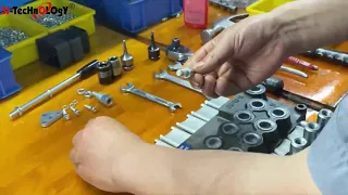 How to assemble the new joystick of DCV60 series