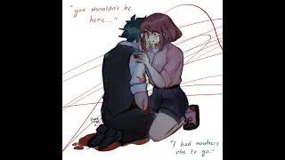 MHA Lyric Prank: Villain Deku IzuOcha AU: part 1! Criminal by Britney Spears