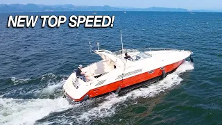 FIRST TEST DRIVE OF MY 1500HP LSX SWAPPED YACHT!