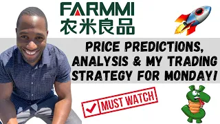 FAMI STOCK (Farmmi) | Price Predictions | Technical Analysis | AND Trading Strategy For Monday!