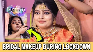 BRIDE MAKEUP DURING LOCKDOWN | UNAISA SUBAIR