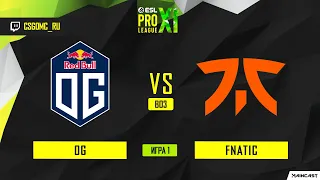 OG vs Fnatic [Map 1, Inferno] BO3  | ESL PRO LEAGUE SEASON 11