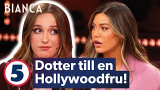 Erika Persson om att ha en svensk Hollywoodfru som mamma | BIANCA | Kanal 5 Sverige