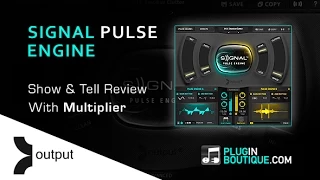 Output Signal Pulse Engine Kontakt Instrument - Overview With Multiplier