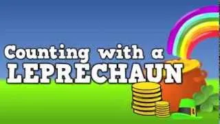 Counting with a Leprechaun!  (St. Patrick's Day counting song for kids)