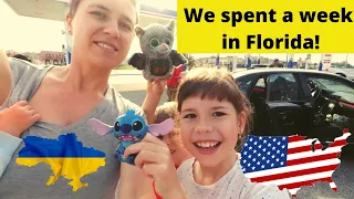 Our first road trip in America - Days 1-2 of Florida travel