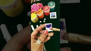 Smallest painting 😱😱Mini painting #viral #shorts #ytshorts  #painting