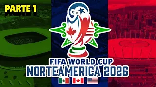 Mi predicción del mundial Norteamérica 2026 (Countryball) -Parte 1-