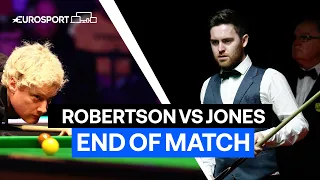 A major disappointment for the world no.4 Robertson as he loses to Jak Jones | Eurosport Snooker