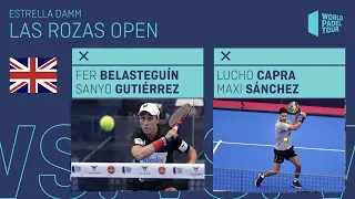 🇬🇧 Semifinal Hightligths Bela/Sanyo Vs Capra/Maxi Estrella Damm Las Rozas Open