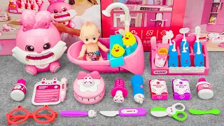 63 Minutes Satisfying with Unboxing Cute Pink Bunny Doctor Playset | Disney Toys Collection ASMR