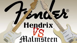 Hendrix Strat VS Malmsteen Strat - SHRED STYLE !