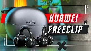 PERFECT STYLE 🔥 HUAWEI FREECLIP WIRELESS HEADPHONES A FUTURE THAT IS WORSE THAN THE PAST