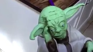 Slapping Yoda