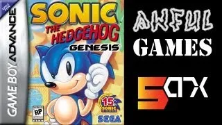 AWFUL GAME: Sonic the Hedgehog Genesis (Game Boy Advance) (Anniversary Edition)