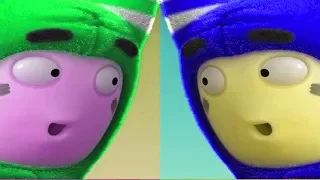 Oddbods compilation, Oddbods learn colours and sports #17 - 奇宝萌兵 第三季 | Funny Cartoon For Kids