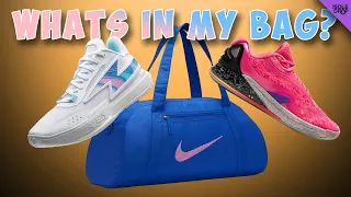 My Hoop Shoe Rotation RIGHT NOW! What's in My Bag?!