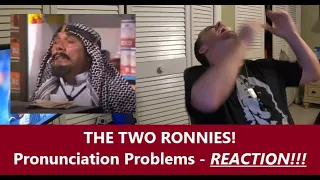 American Reacts | THE TWO RONNIES | Pronunciation Problems | REACTION