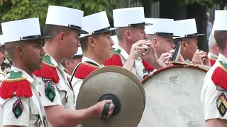 14-Juillet : prise d'armes du 1er REC de la Légion étrangère (2021)