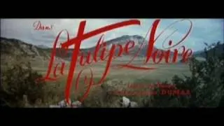 Alain Delon in the movie-【LA TULIPE NOIRE】 -אלן דלון