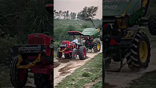 Mahindra 585 Di Vs Jhondeere 5050 D कौन है असली Tochan King 👑 #tochan #tractor #viral #shorts