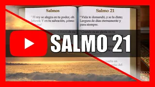 🔴 SALMO 21 REINA VALERA HABLADO CON LETRA ✅ La Palabra De Dios En Youtube