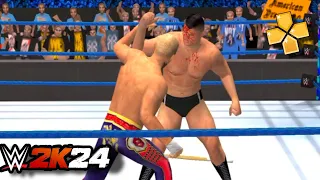 Code Roode VS Gunther | WWE 2k24 PSP ANDROID GAMEPLAY