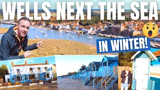 Wells-Next-The-Sea in Winter - Harbour, Town & Beach Tour