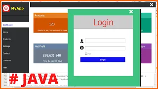 Java Project Tutorial - How To Design Login And Dashboard Form In Java Netbeans