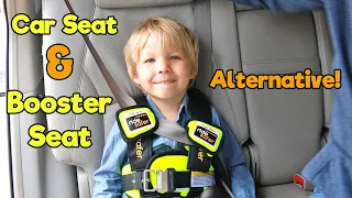 3 KIDS in CAR WITHOUT CAR SEAT or BOOSTERS??? RideSafer Travel Vest - Safe Ride 4 Kids