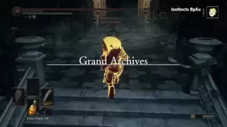 DARK SOULS™ III KILLING THE CYSTAL SAGE IN GRAND ARCHIVES IN ONE GO