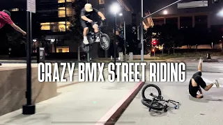 BMX Street Riding With The New Young Guns!