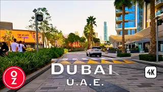 [4k] Dubai Downtown Driving 🇦🇪 Skyscraper, Sheikh Zayed Road, Ain Dubai, Bluewaters Island, JBR