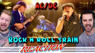 AC DC Reaction - ''Rock N Roll Train'' (Live At River Plate, December 2009)