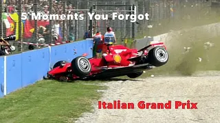 5 Moments You Forgot | Italian Grand Prix
