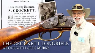 The only rifle in American history with a family connection to David Crockett | Tour with Greg Murry