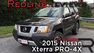 2015 Nissan Xterra PRO-4X Review, Walkaround, Exhaust, & Test Drive