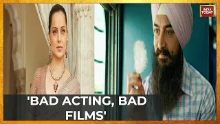 Kangana Ranaut Reacts To Boycott Laal Singh Chaddha Trend, Slams Aamir Khan