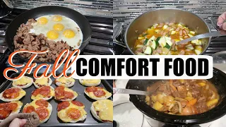 WHAT WE EAT IN 3 DAYS!! FALL COMFORT FOOD RECIPES + COOK WITH ME 2020