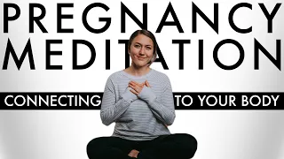 Pregnancy Meditation for Connecting to Your Body | Hypnobirth | Relaxation Giving Birth Confidence