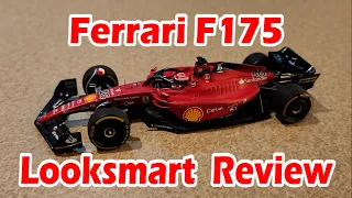 2022 LookSmart Ferrari F175 Charles Leclerc - F1 Diecast Review